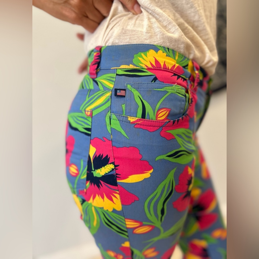 Vintage RL Floral Capris
